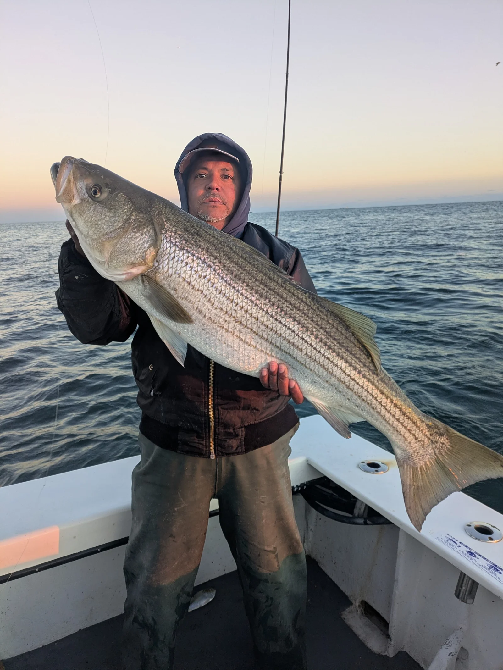 Fishing in Howard Beach, New York