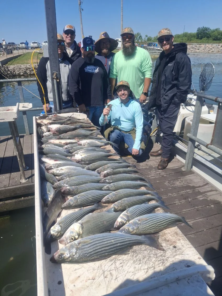 Fishing in Kingston, Oklahoma