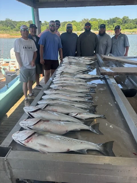 Fishing in Kingston, Oklahoma