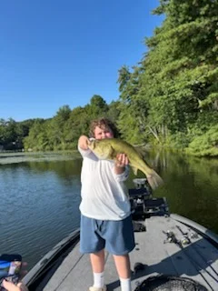 Fishing in Webster, Massachusetts