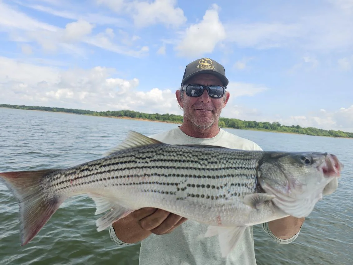 Fishing in Kingston, Oklahoma