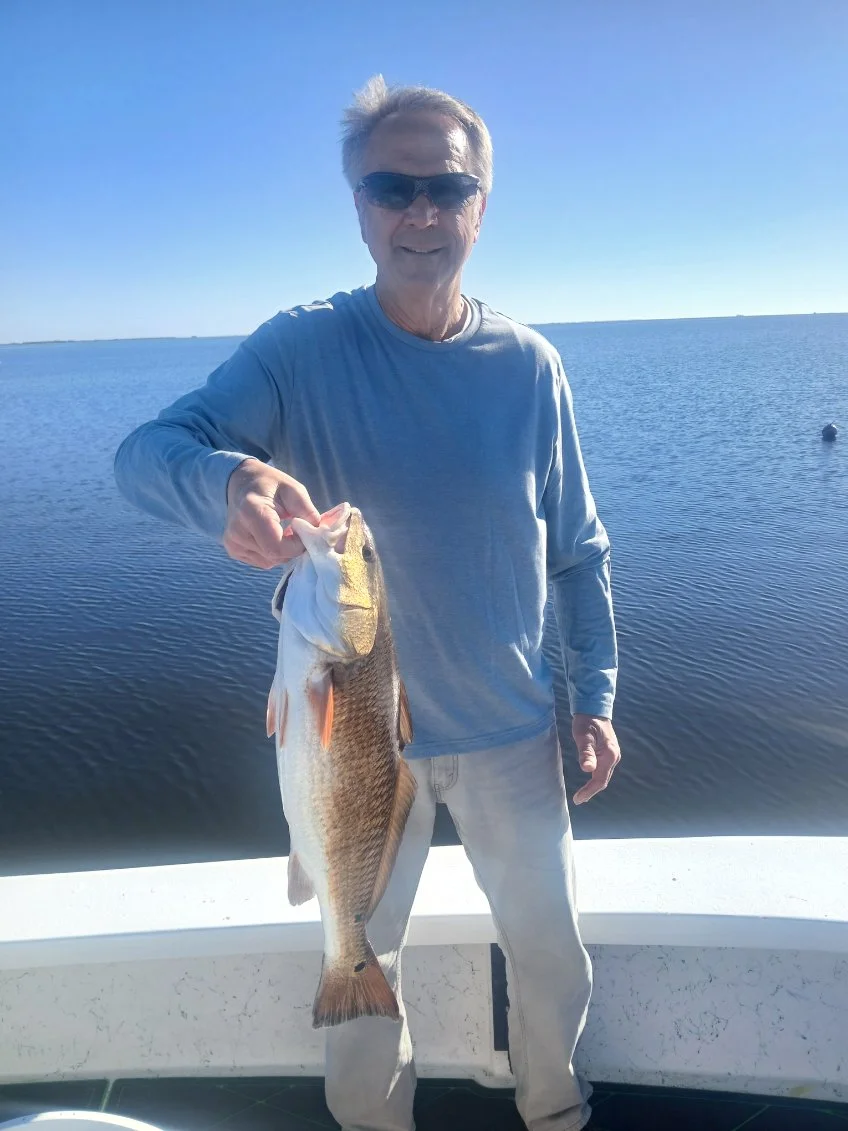 Fishing in Lafitte, Louisiana