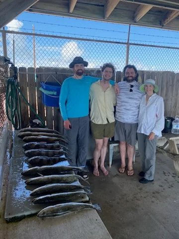 Fishing in Rockport, Texas