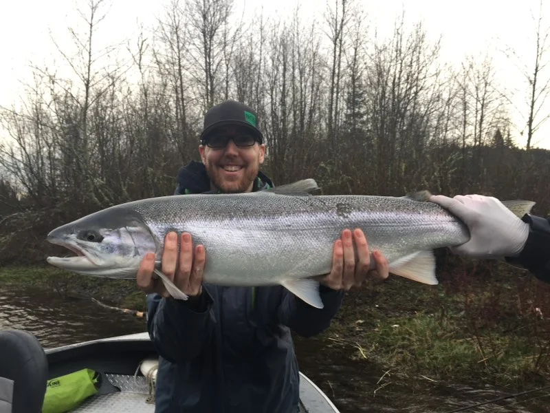 Fishing in Woodland, Washington