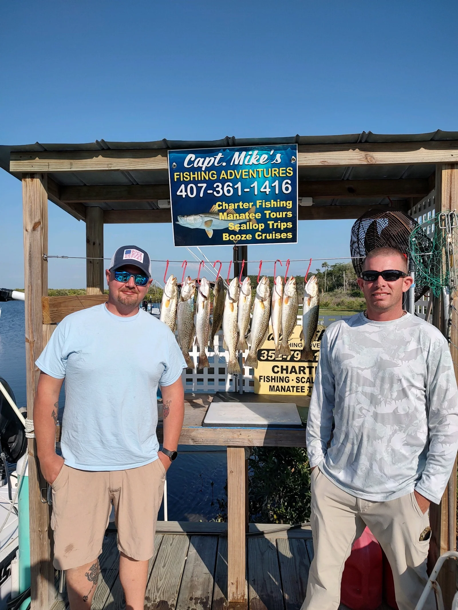 Fishing in Crystal River, Florida