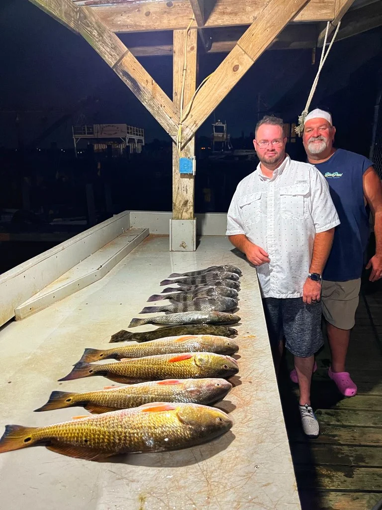 Black Drum, Redfish, Sheepshead Fishing in Galveston, Texas