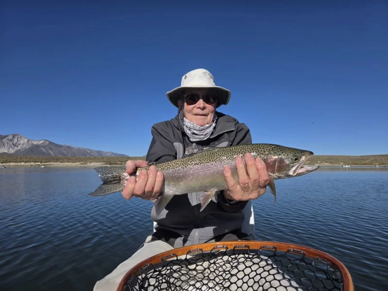 Fishing in Mammoth Lakes, California