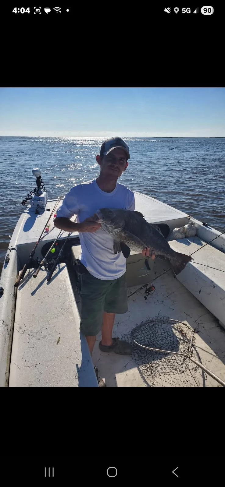 Fishing in Darien, Georgia