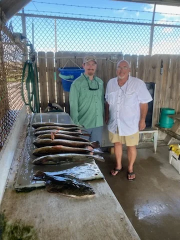 Fishing in Rockport, Texas
