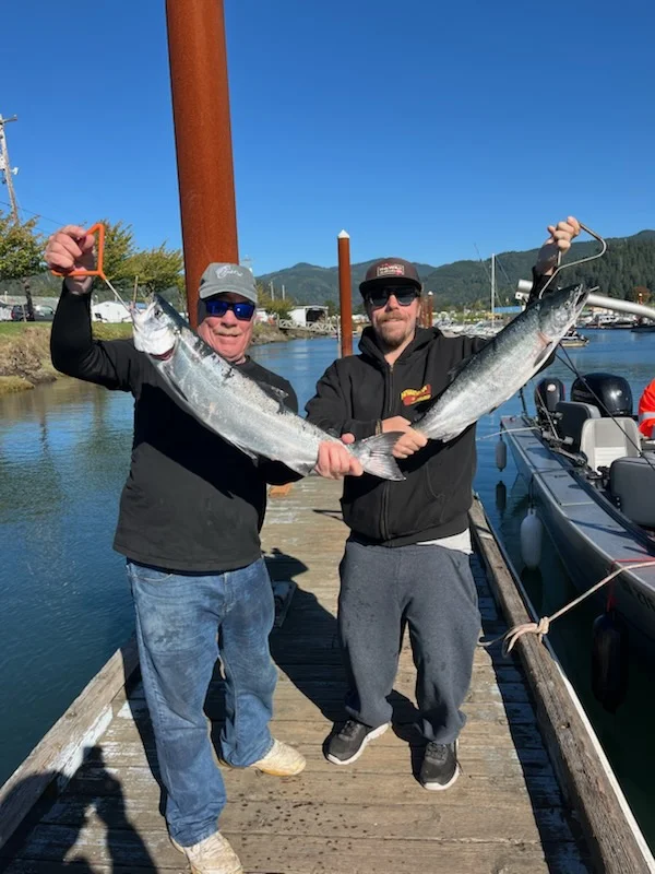 Fishing in Garibaldi, Oregon