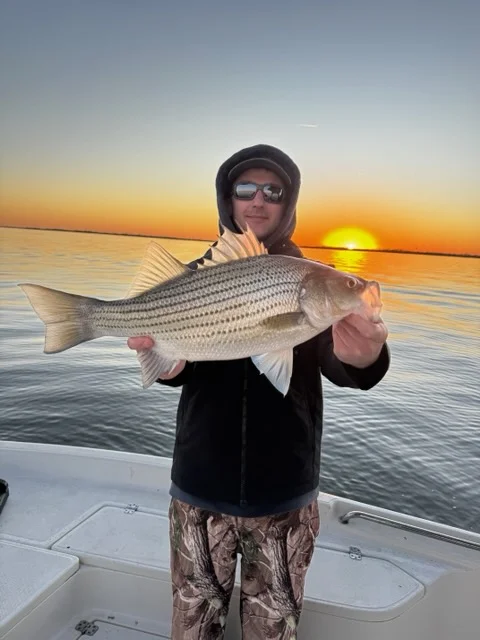 Fishing in Little Elm, Texas