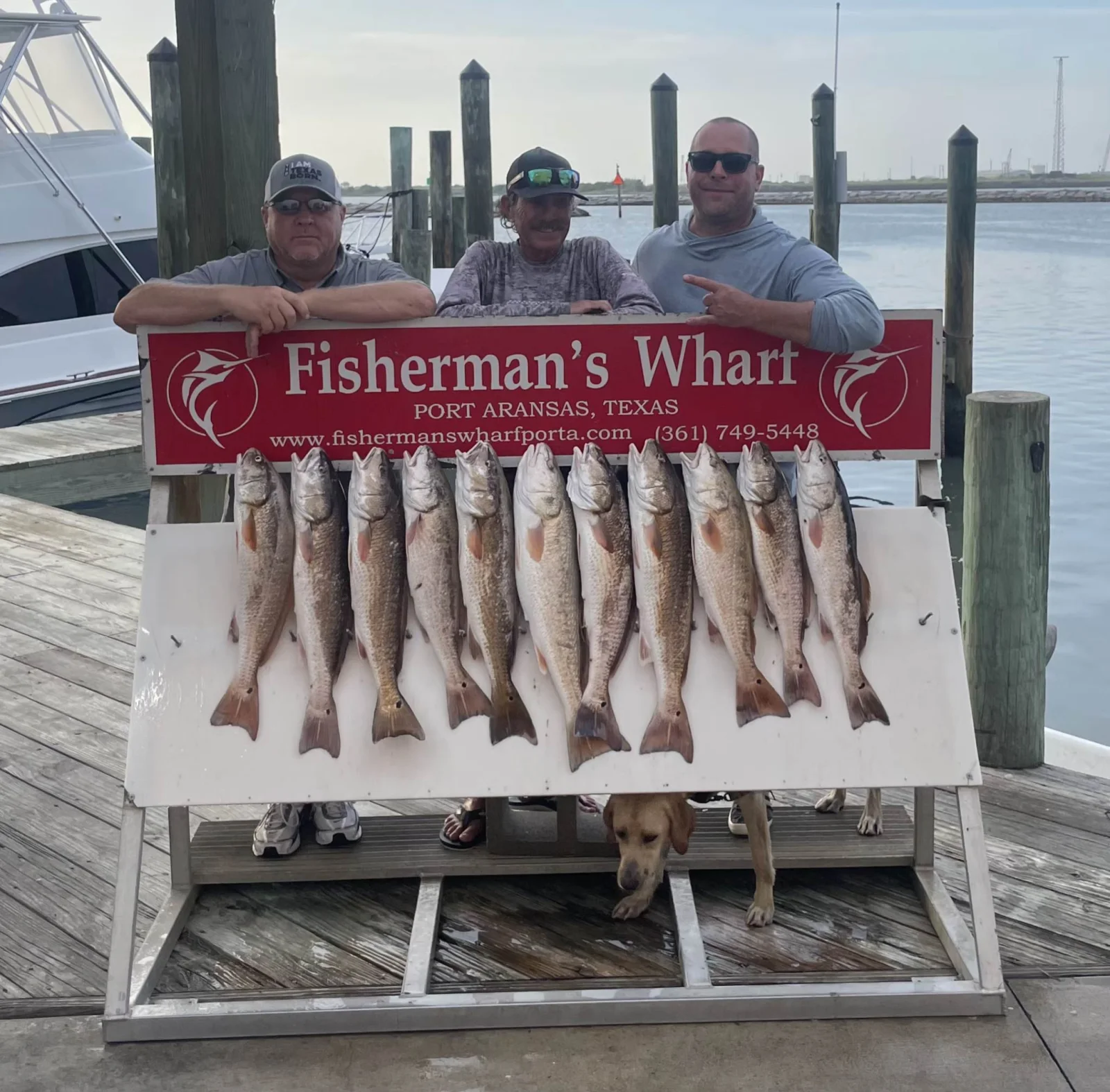 Fishing in Port Aransas, Texas