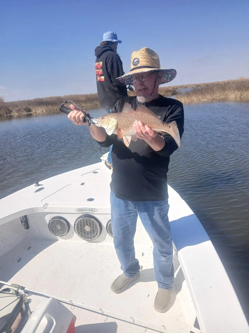 Fishing in Lafitte, Louisiana
