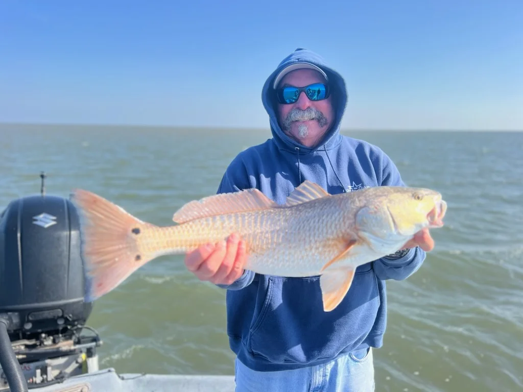 Fishing in Port O'Connor, Texas