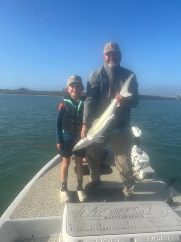 Fishing in Port O'Connor, Texas