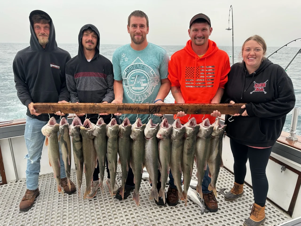 Fishing in Kenosha, Wisconsin