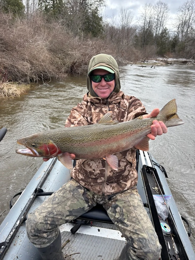 Fishing in Thompsonville, Michigan