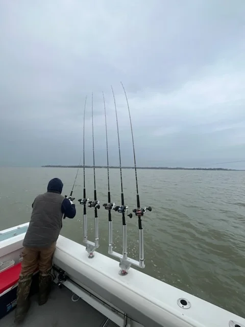 Fishing in Oak Harbor, Ohio
