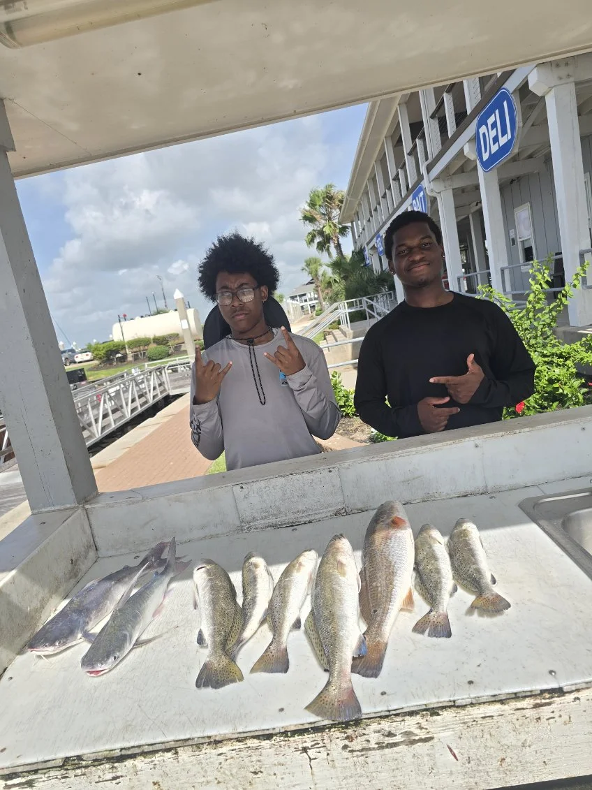 Fishing in Galveston, Texas