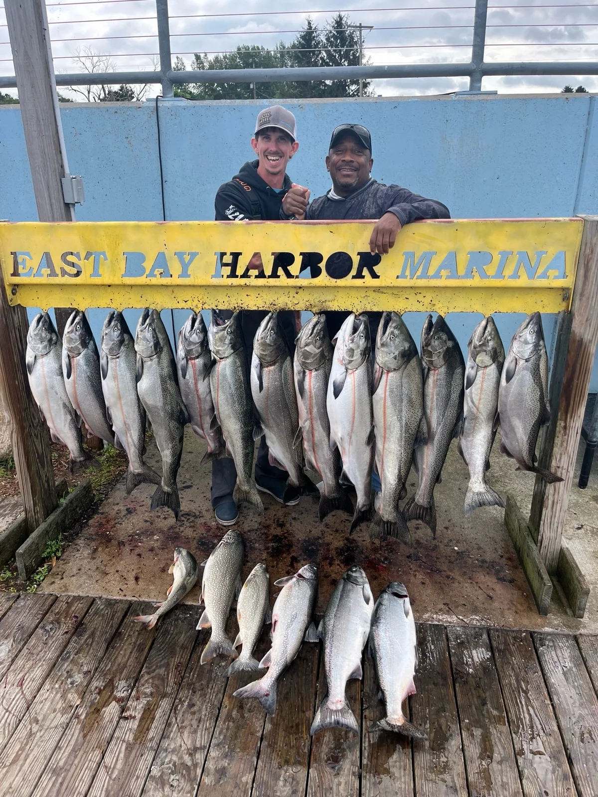 Fishing in Williamsburg, Michigan