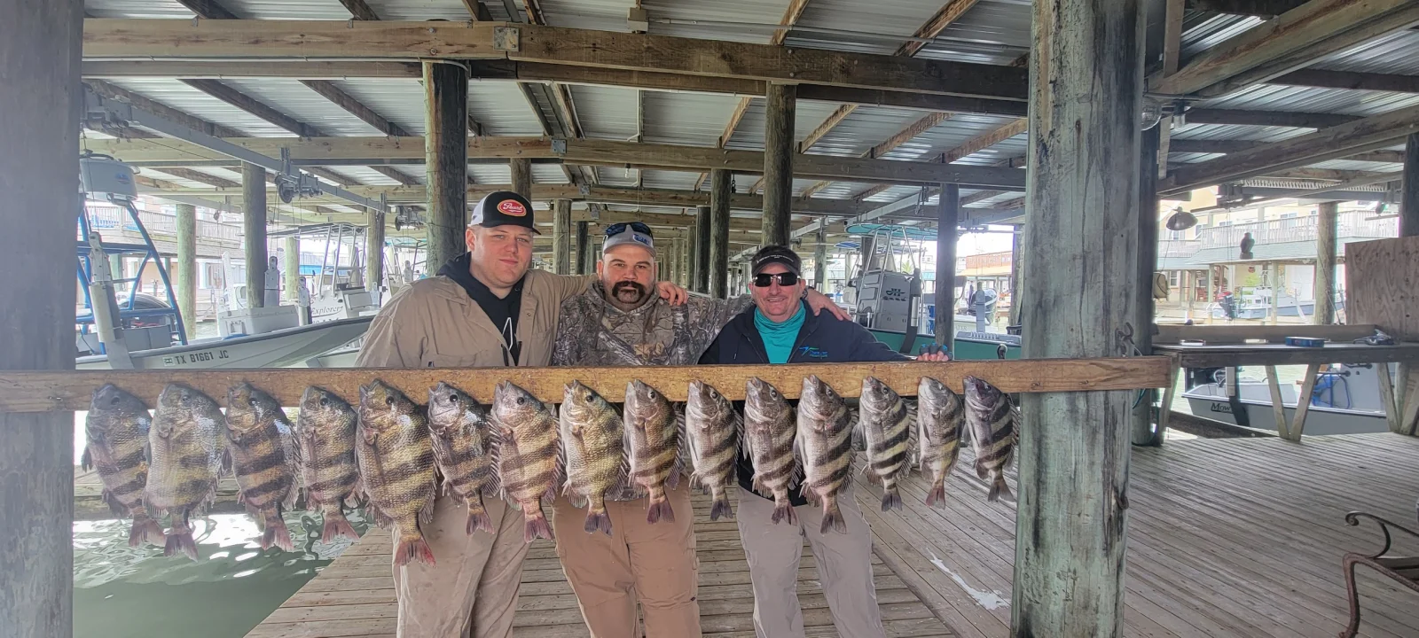 Redfish, Sheepshead fishing in Port O'Connor, Texas