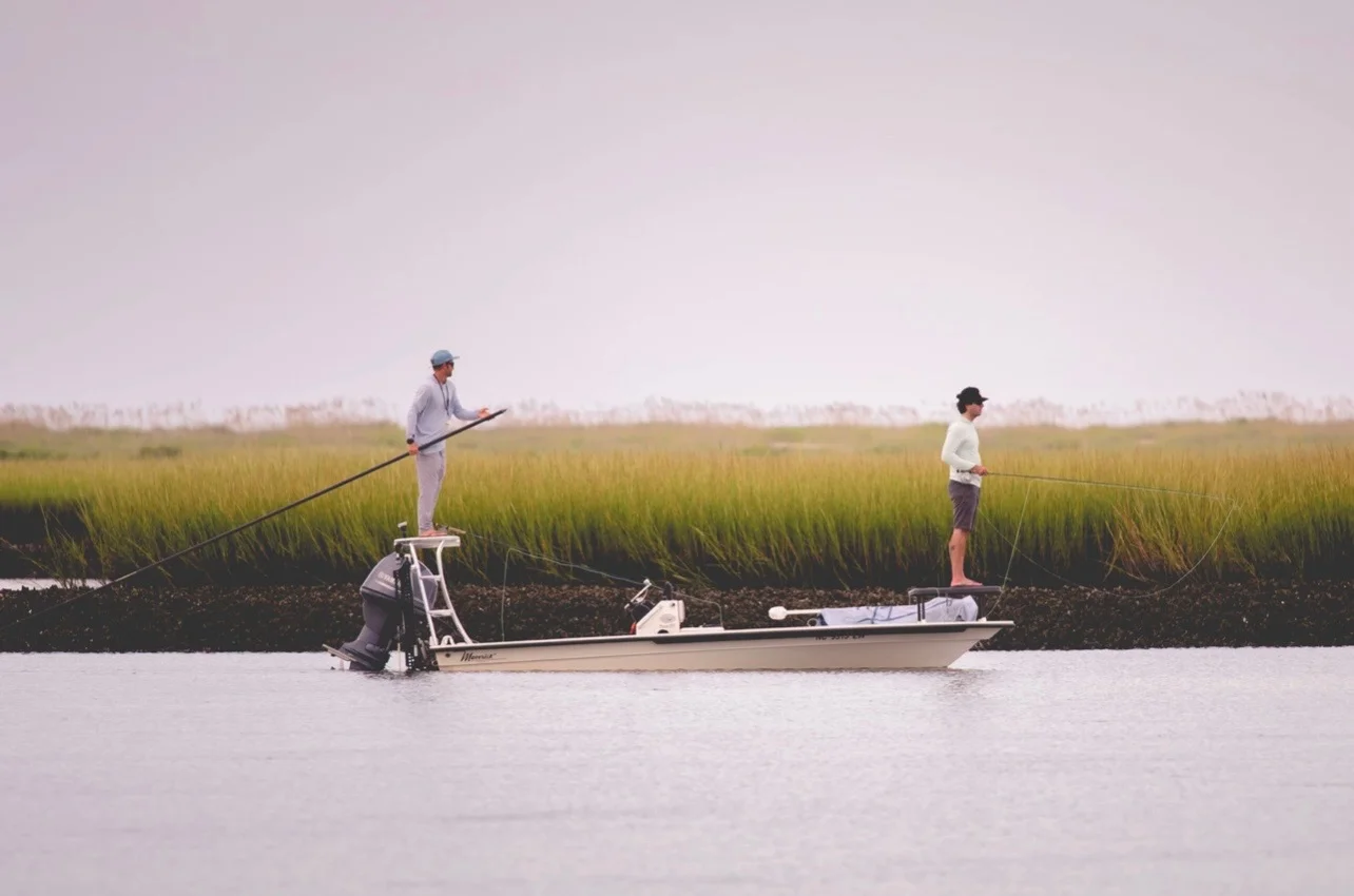 Bonnethead Shark fishing in Wrightsville Beach, North Carolina