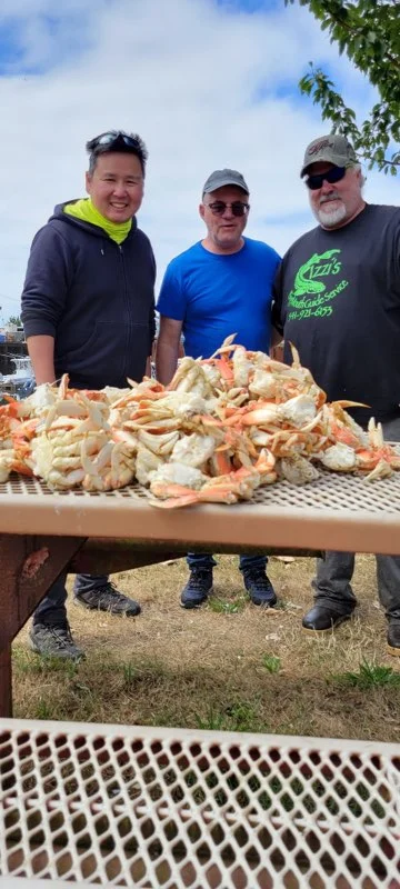 Chinook Salmon, Crab Fishing in Garibaldi, Oregon