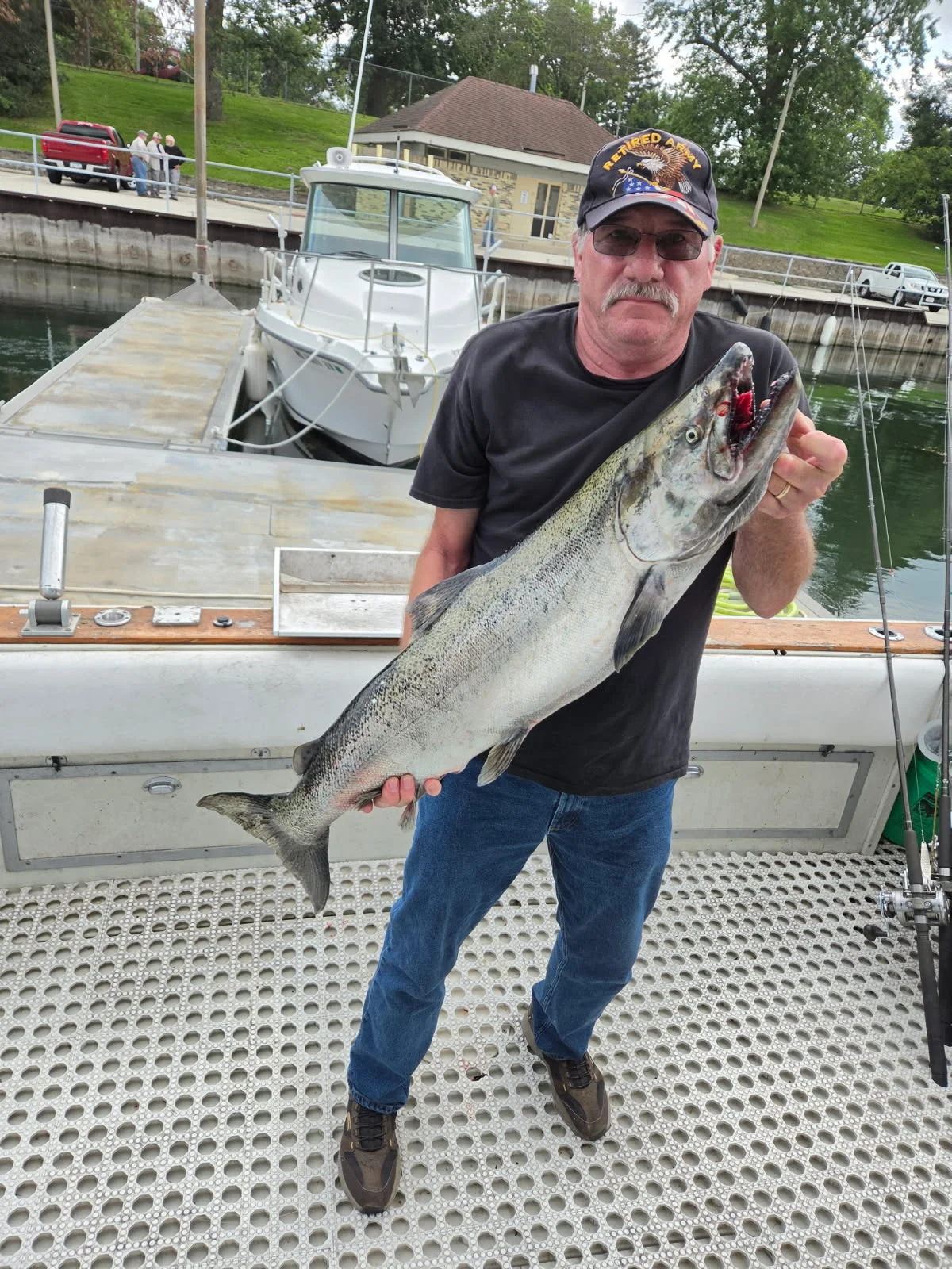 Fishing in Kenosha, Wisconsin