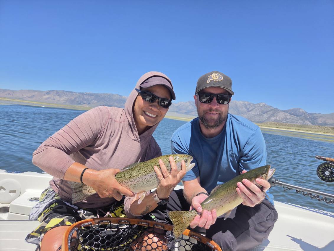 Fishing in Mammoth Lakes, California