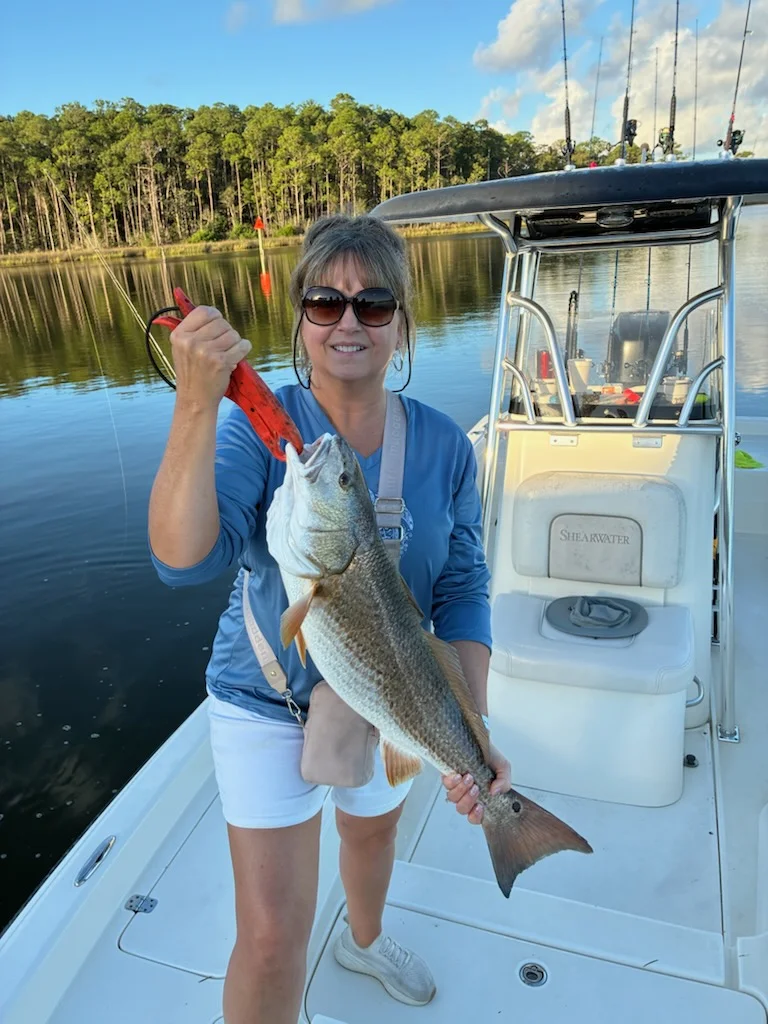 Fishing in Bon Secour, Alabama
