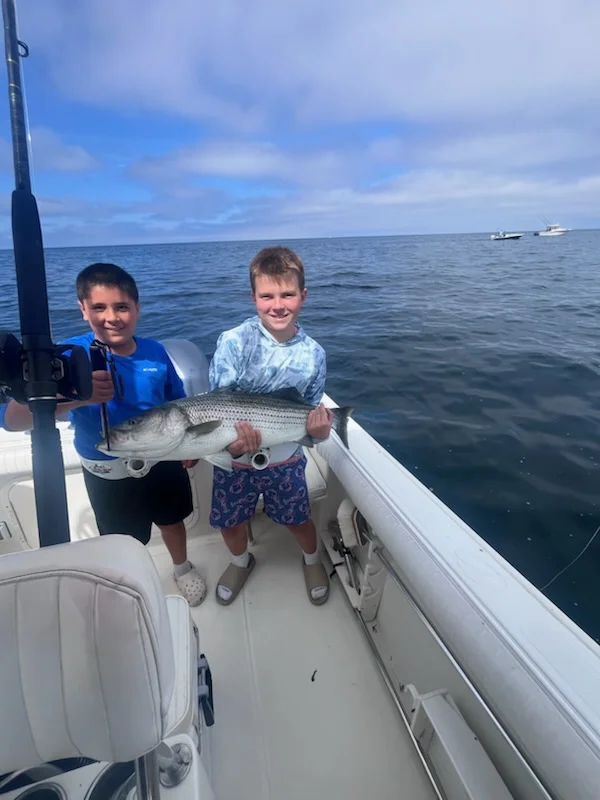 Fishing in Dennis, Massachusetts