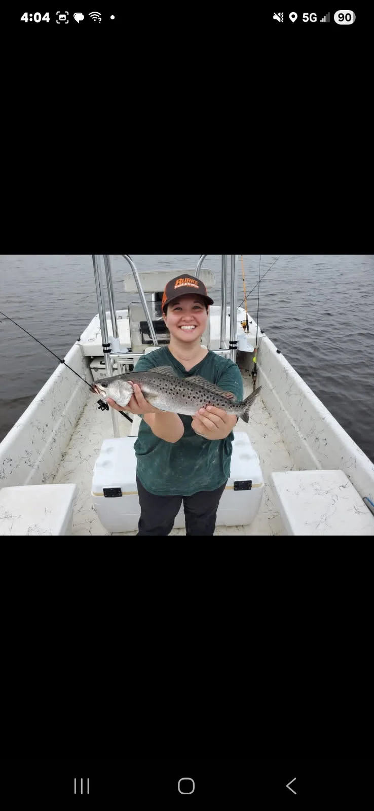 Fishing in Darien, Georgia