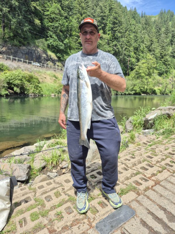 Fishing in Kalama, Washington
