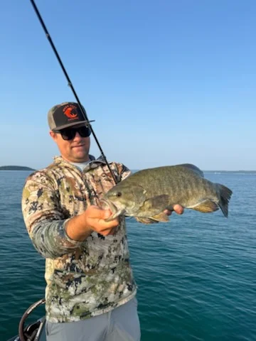 Fishing in Traverse City, Michigan