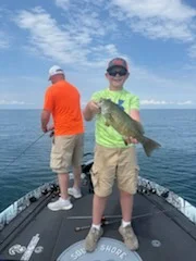 Fishing in Belle River, Canada