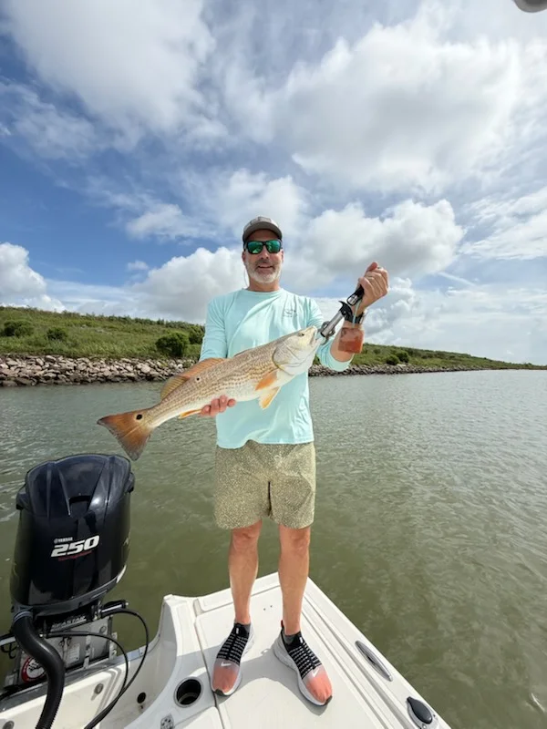 Fishing in Galveston, Texas