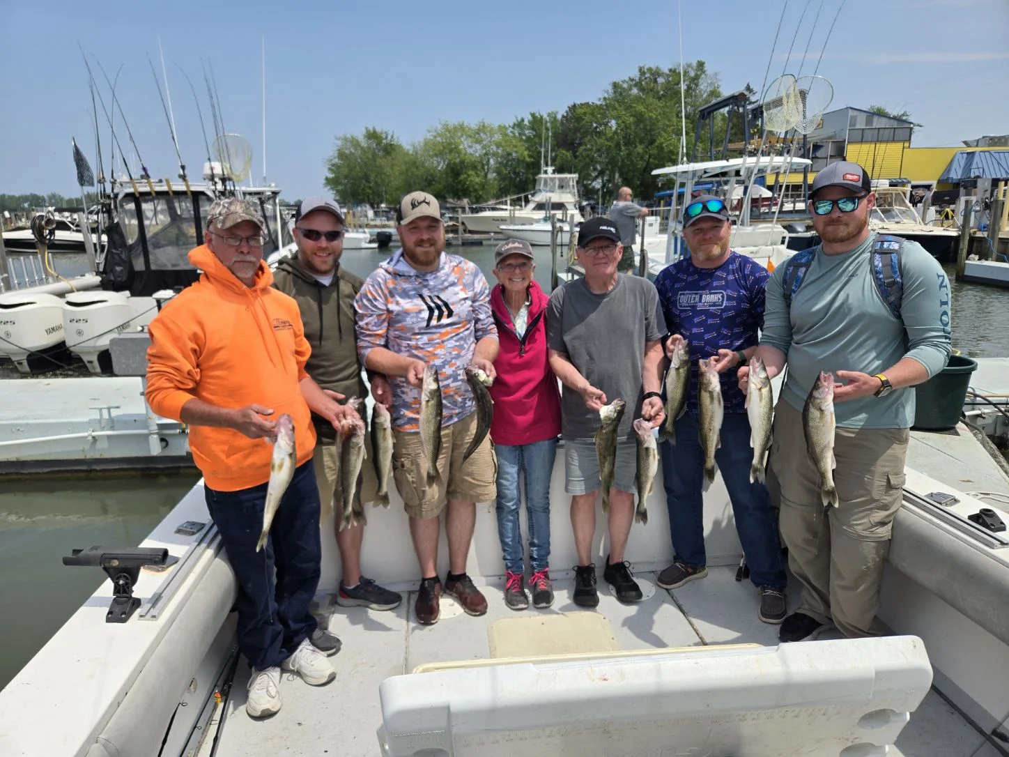 Walleye Fishing in