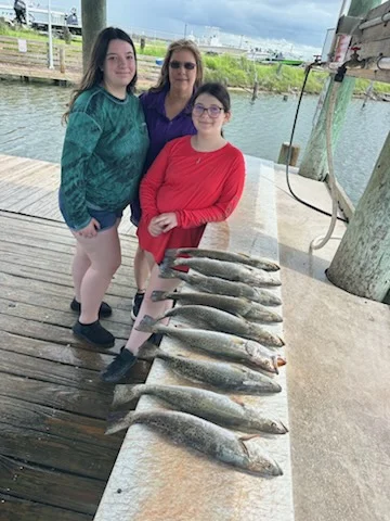 Fishing in Rockport, Texas