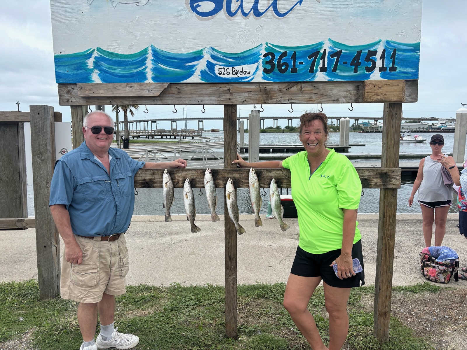 Fishing in Port Aransas, Texas