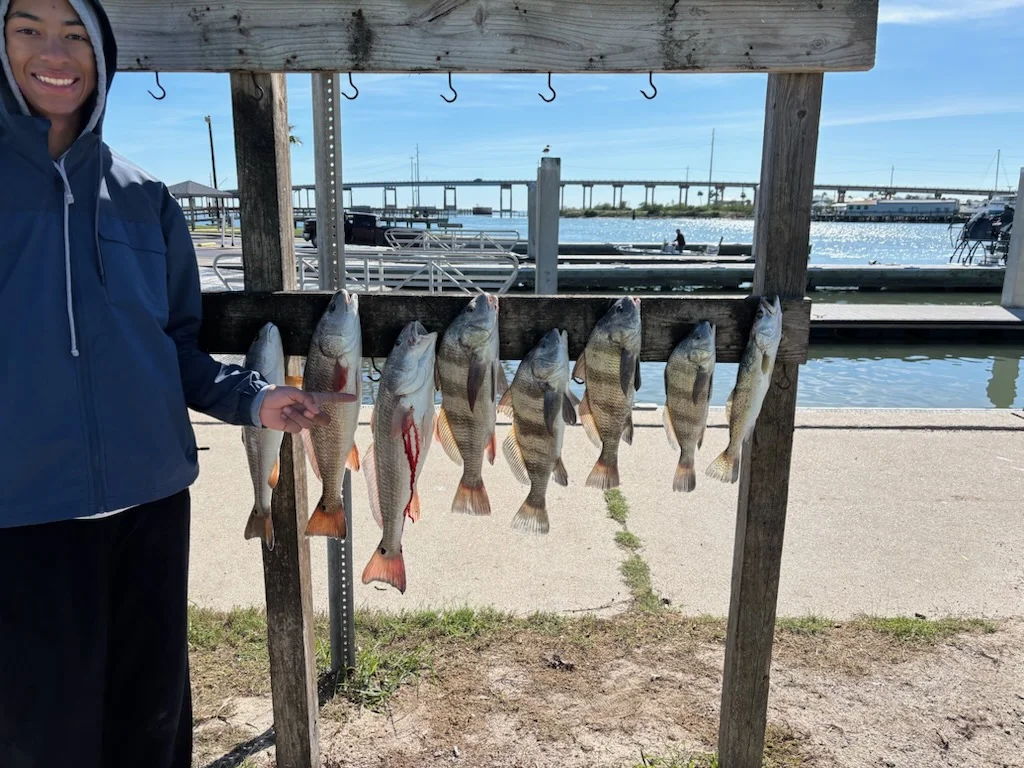Fishing in Port Aransas, Texas