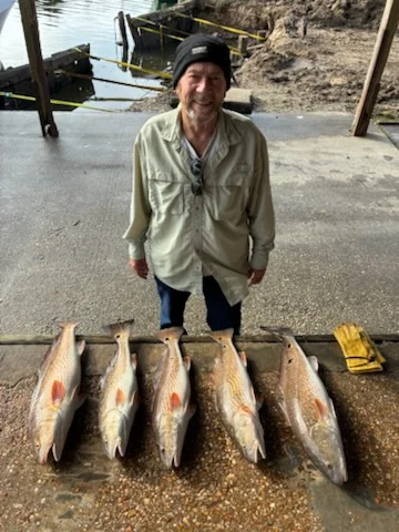 Fishing in Bon Secour, Alabama