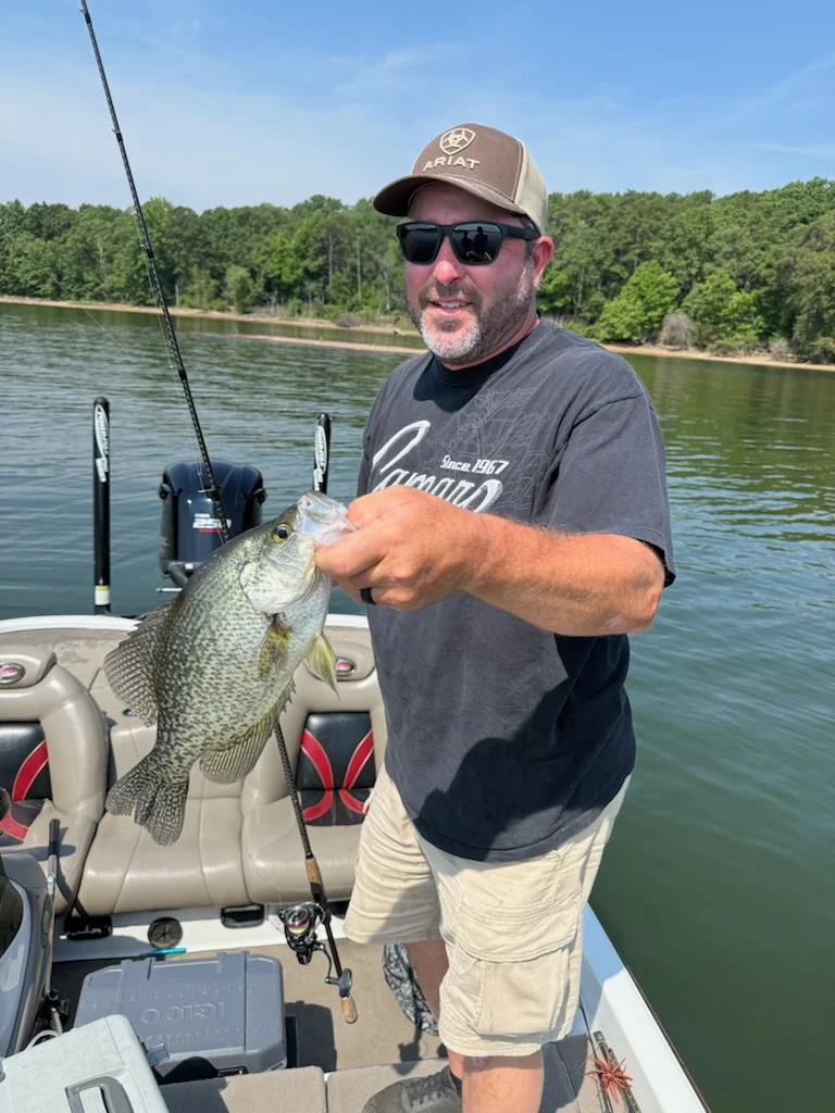 Fishing in Salisbury, North Carolina