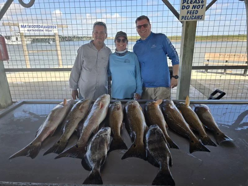 Fishing in Matagorda, Texas