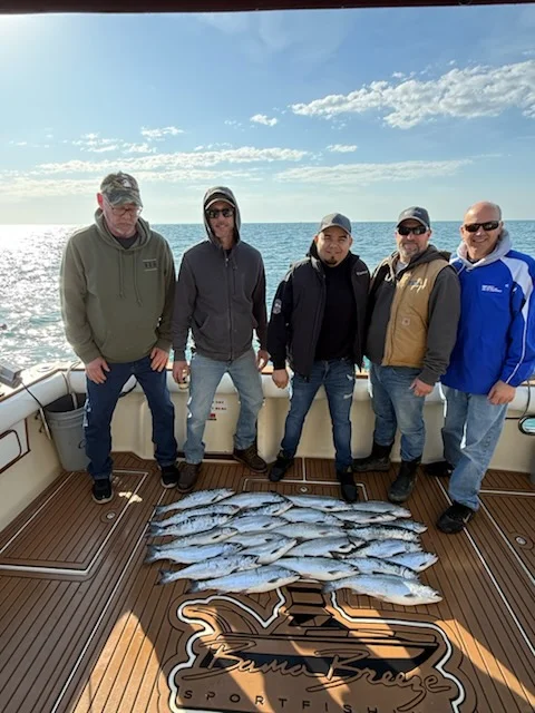 Fishing in Winthrop Harbor, Illinois