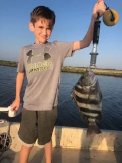 Redfish fishing in Matagorda, Texas
