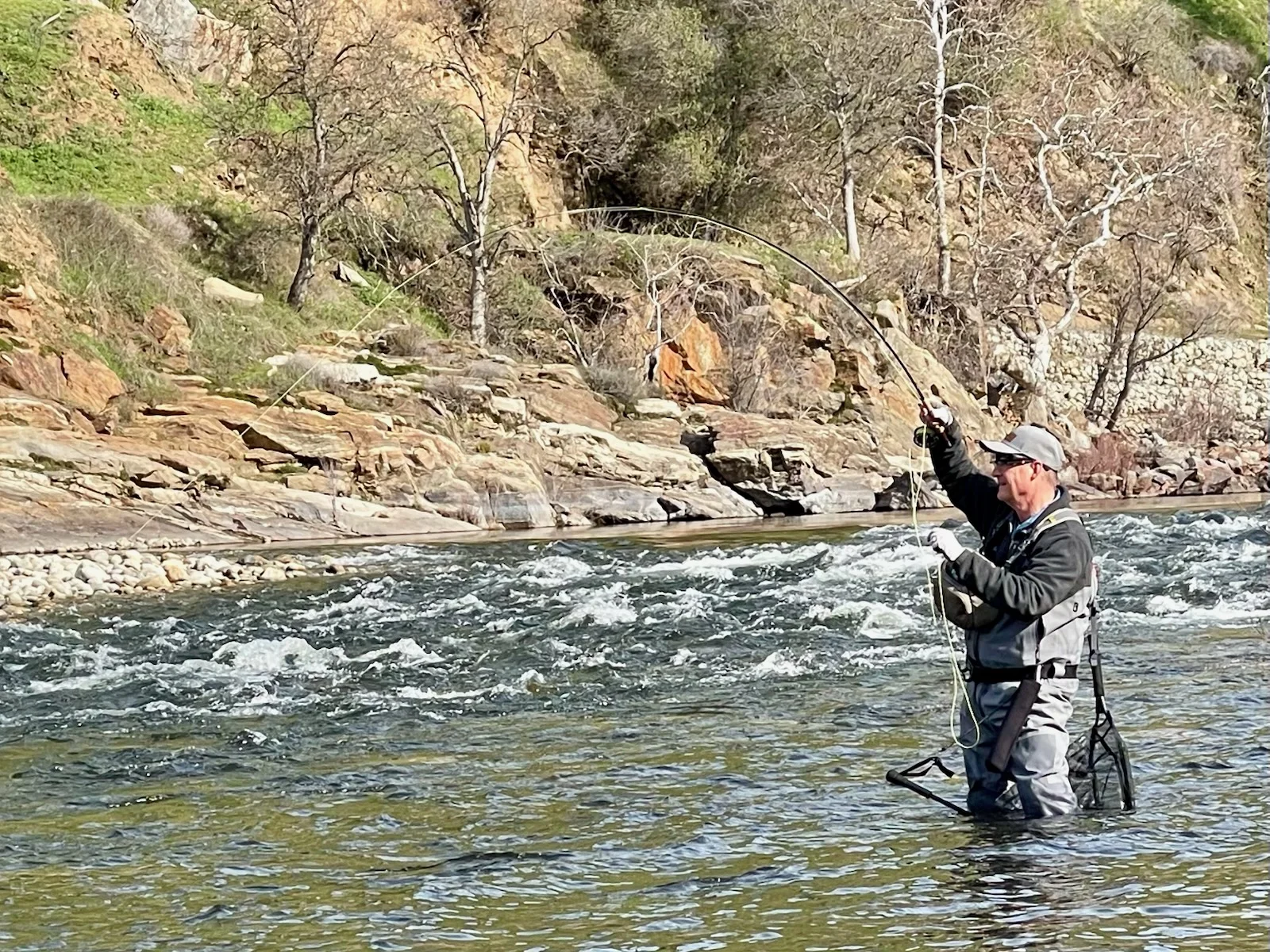 Fishing in Hume, California