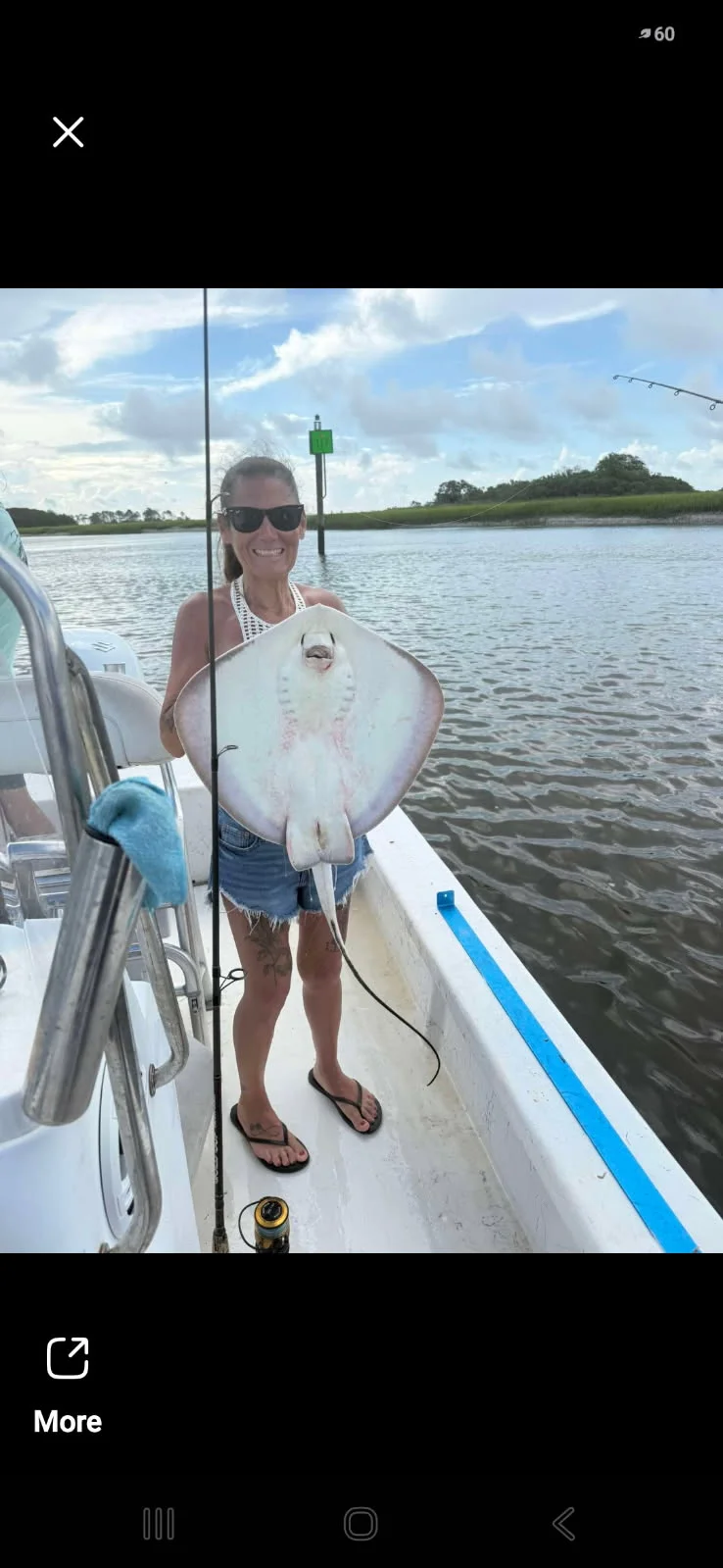 Fishing in Little River, South Carolina