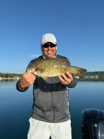 Fishing in Traverse City, Michigan