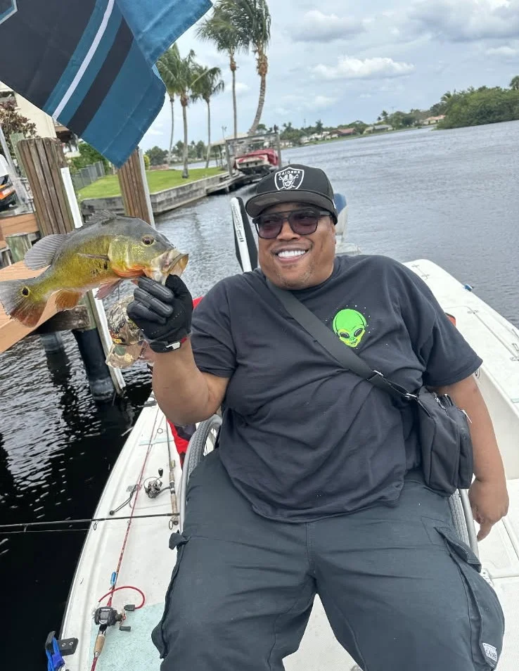 Fishing in Loxahatchee, Florida