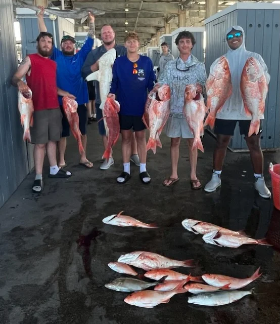 Fishing in Galveston, Texas